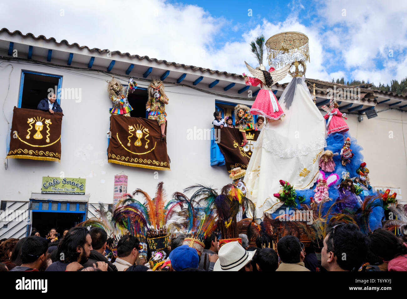 Procession fiesta virgen del carmen hi-res stock photography and images ...