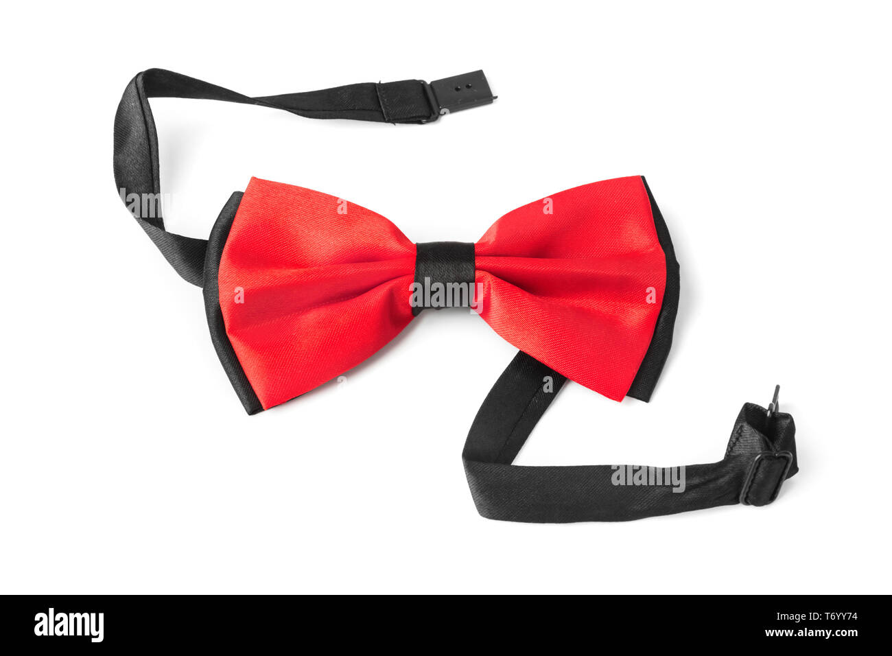 Red bow tie Stock Photo