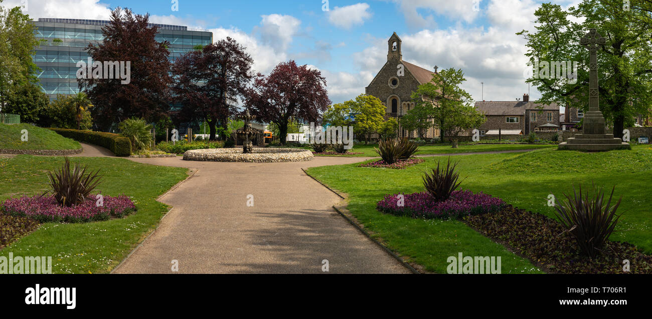 Forbury Gardens, Reading Berkshire United Kingdom Stock Photo