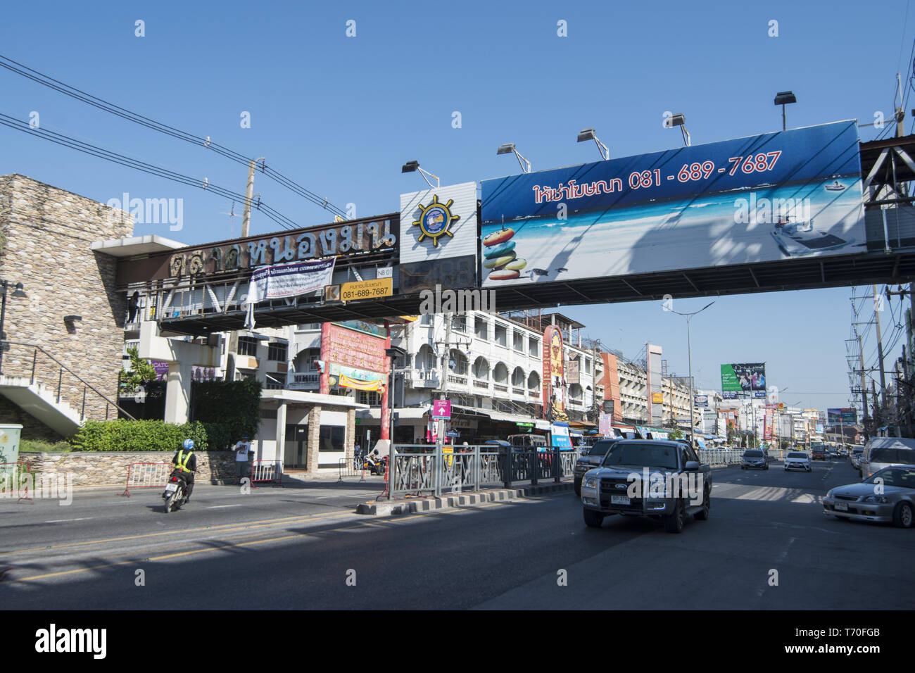 THAILAND CHONBURI BANGSAEN CITY Stock Photo
