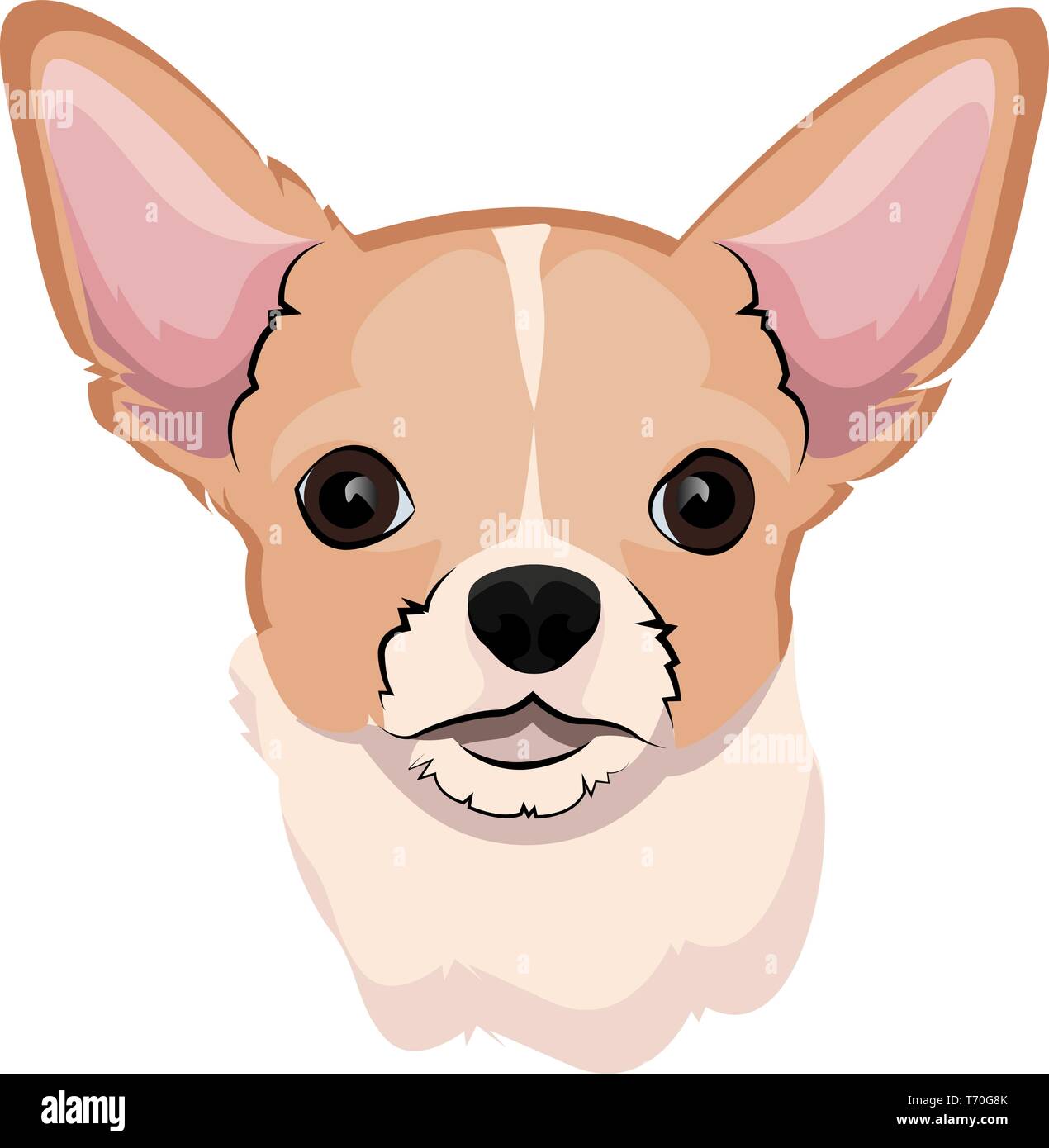 Chihuahua Illustration Vector On White Background Stock Vector Image Art Alamy Chihuahua Illustration Vector On White Background Stock Vector Image Art Alamy