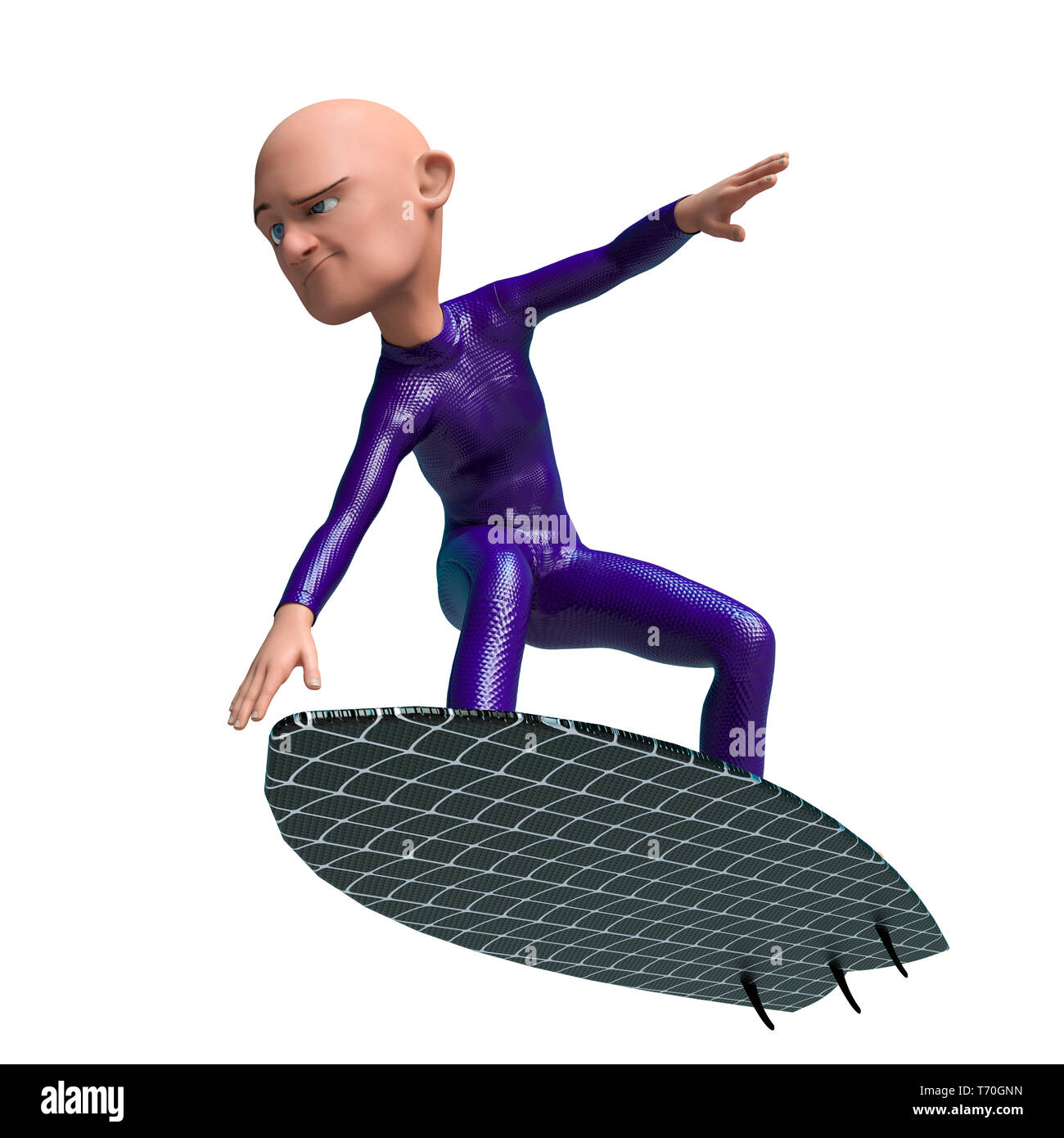 this funny surfer cartoon will put some fun in yours creations