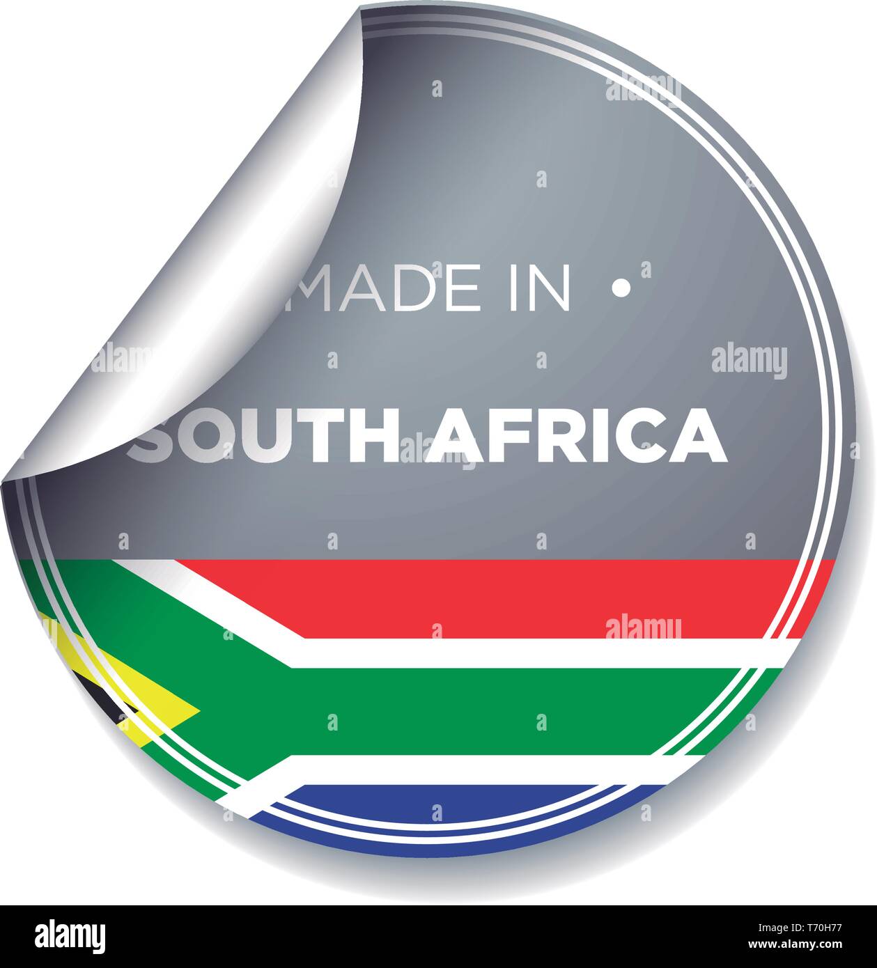 MADE IN SOUTH AFRICA Stock Vector Image & Art - Alamy
