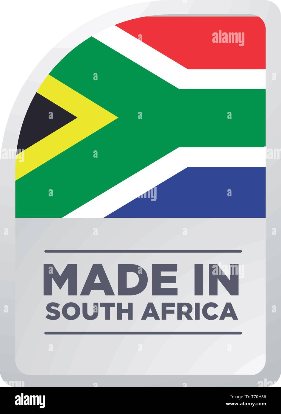 MADE IN SOUTH AFRICA Stock Vector Image & Art - Alamy