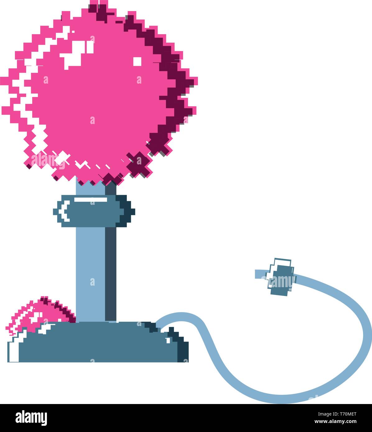 video game joystick pixelated vector illustration design Stock Vector ...