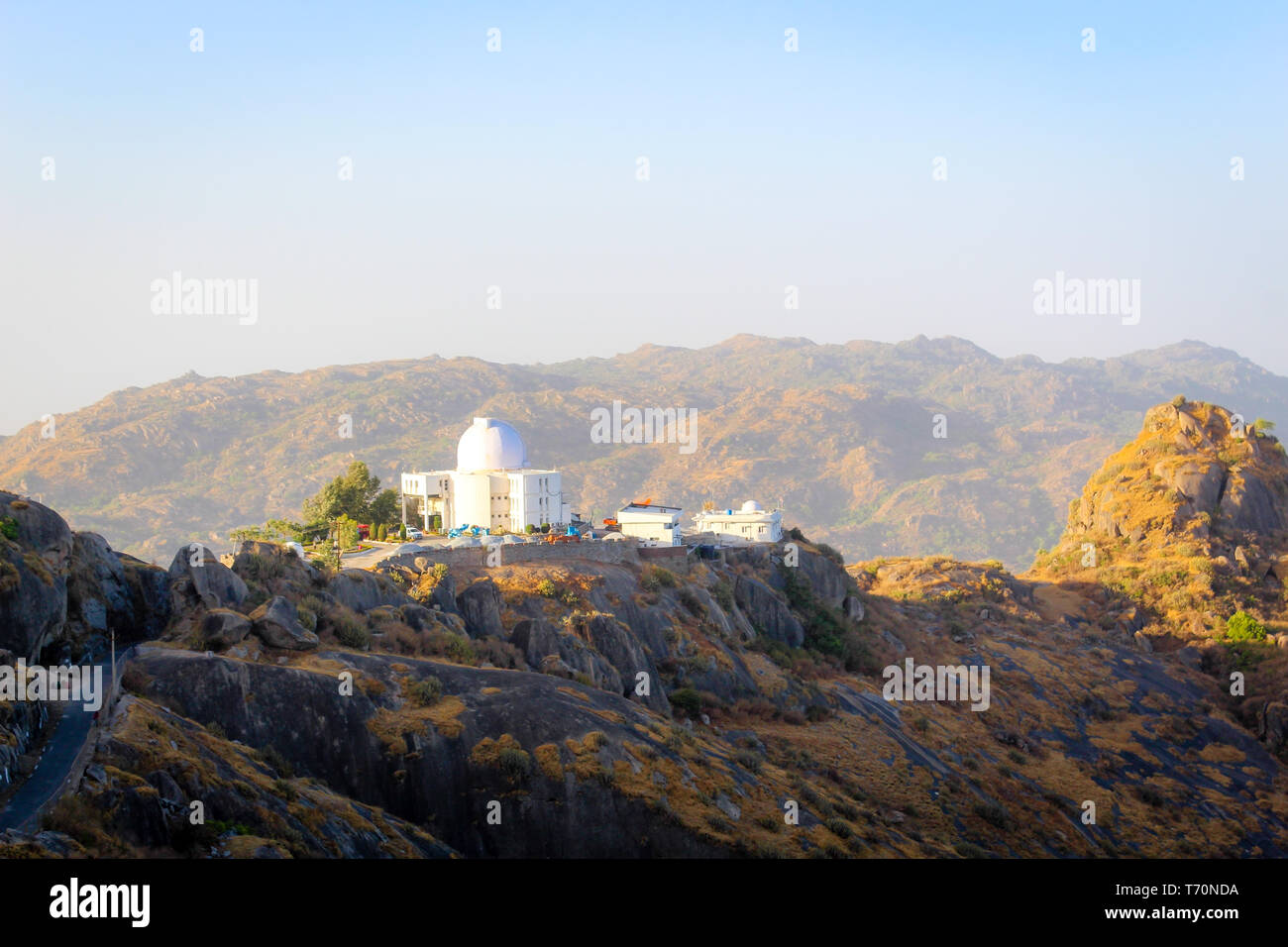 Mount Abu InfraRed Observatory Stock Photo