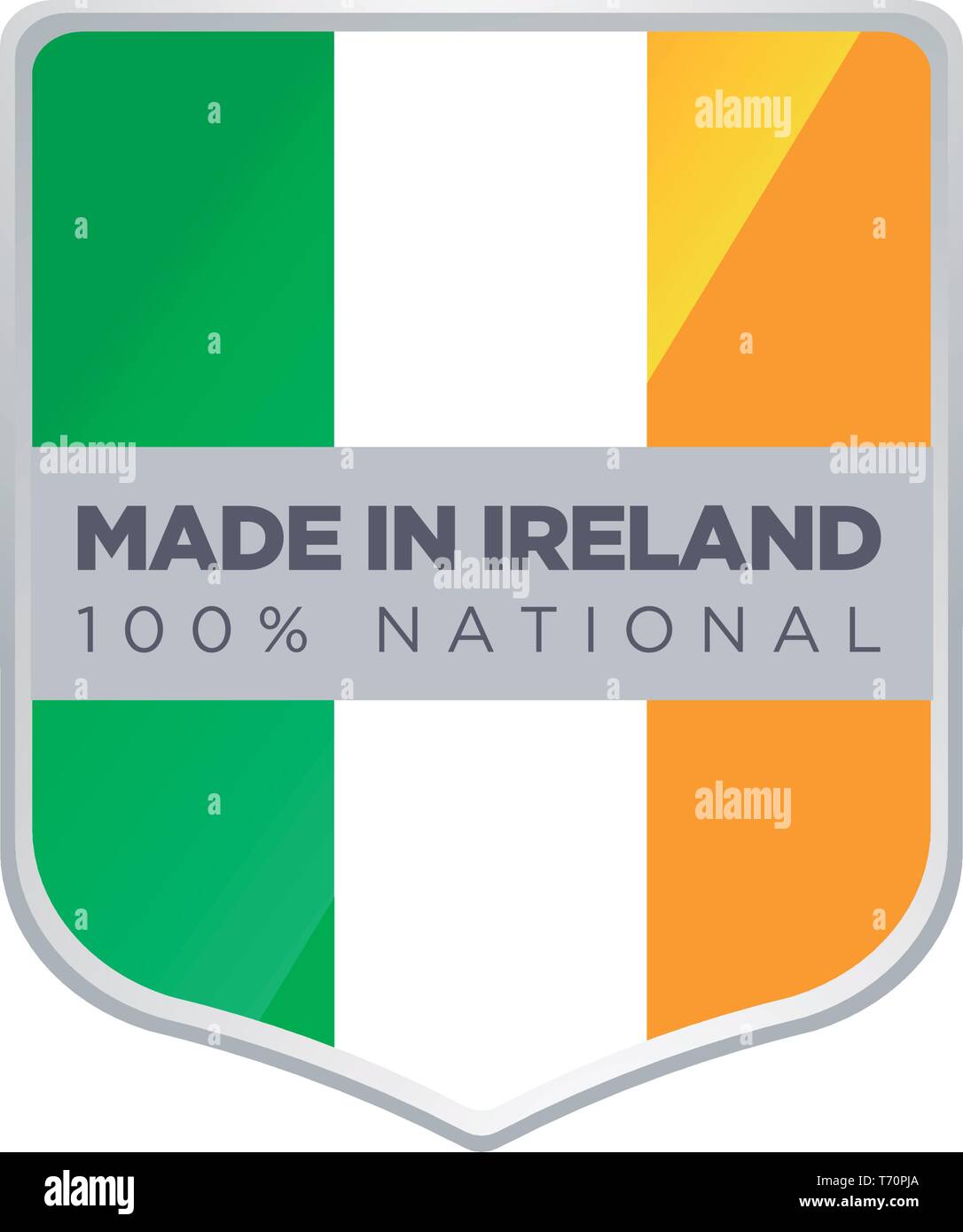 MADE IN IRELAND Stock Vector Image & Art Alamy