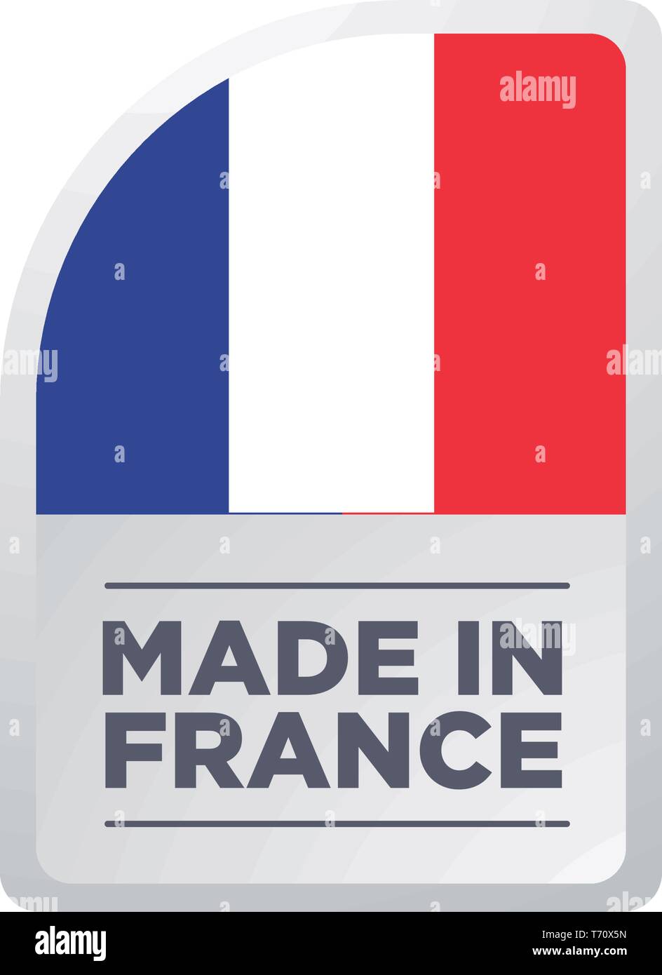 MADE IN FRANCE Stock Vector