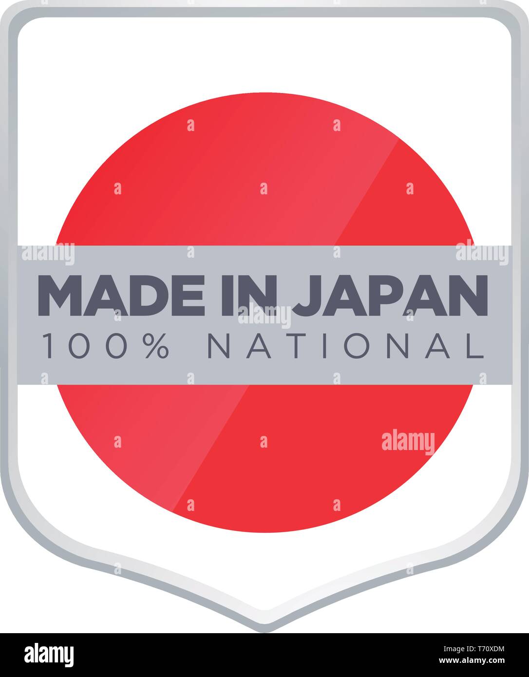 MADE IN JAPAN Stock Vector