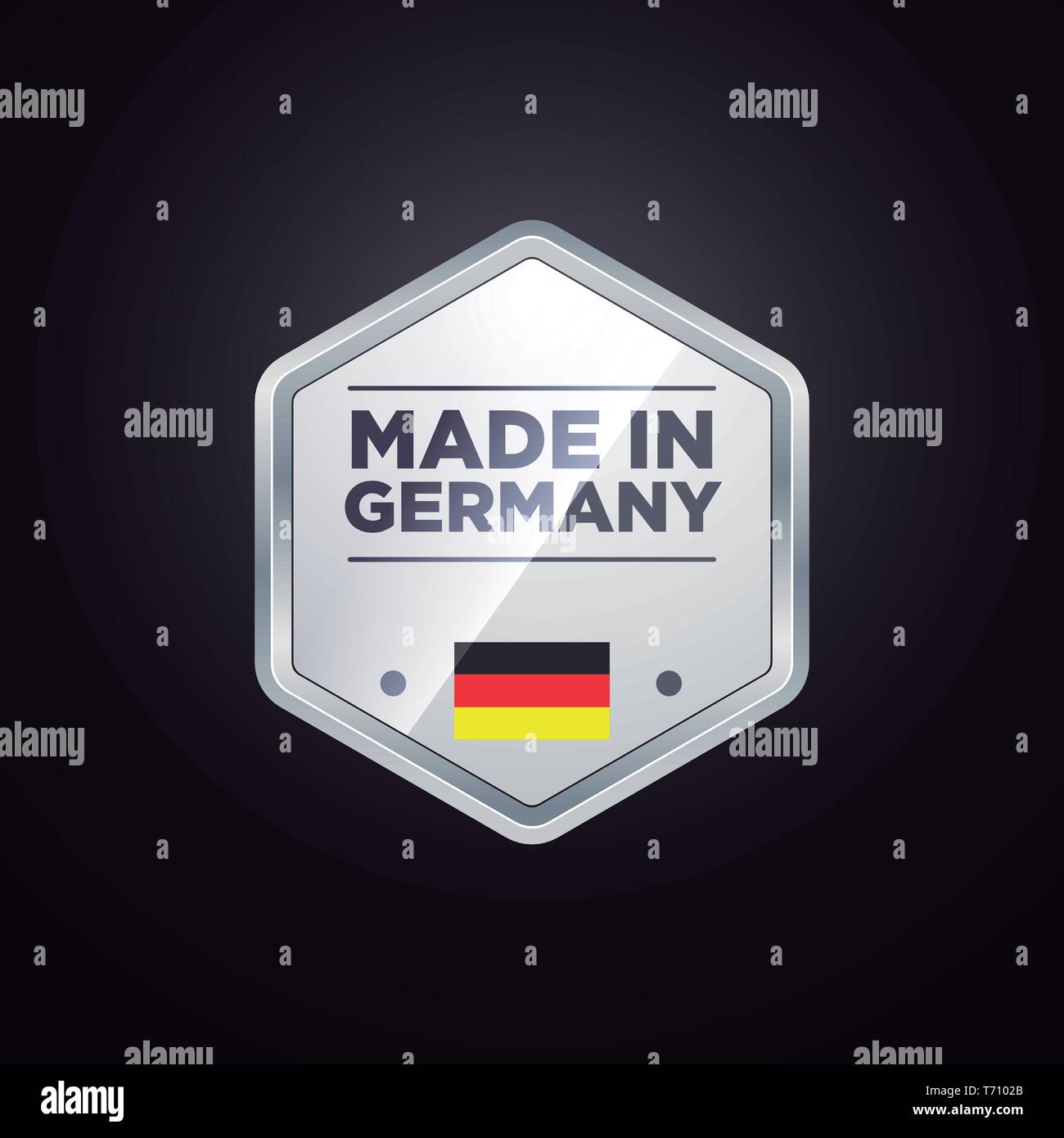 MADE IN GERMANY Stock Vector