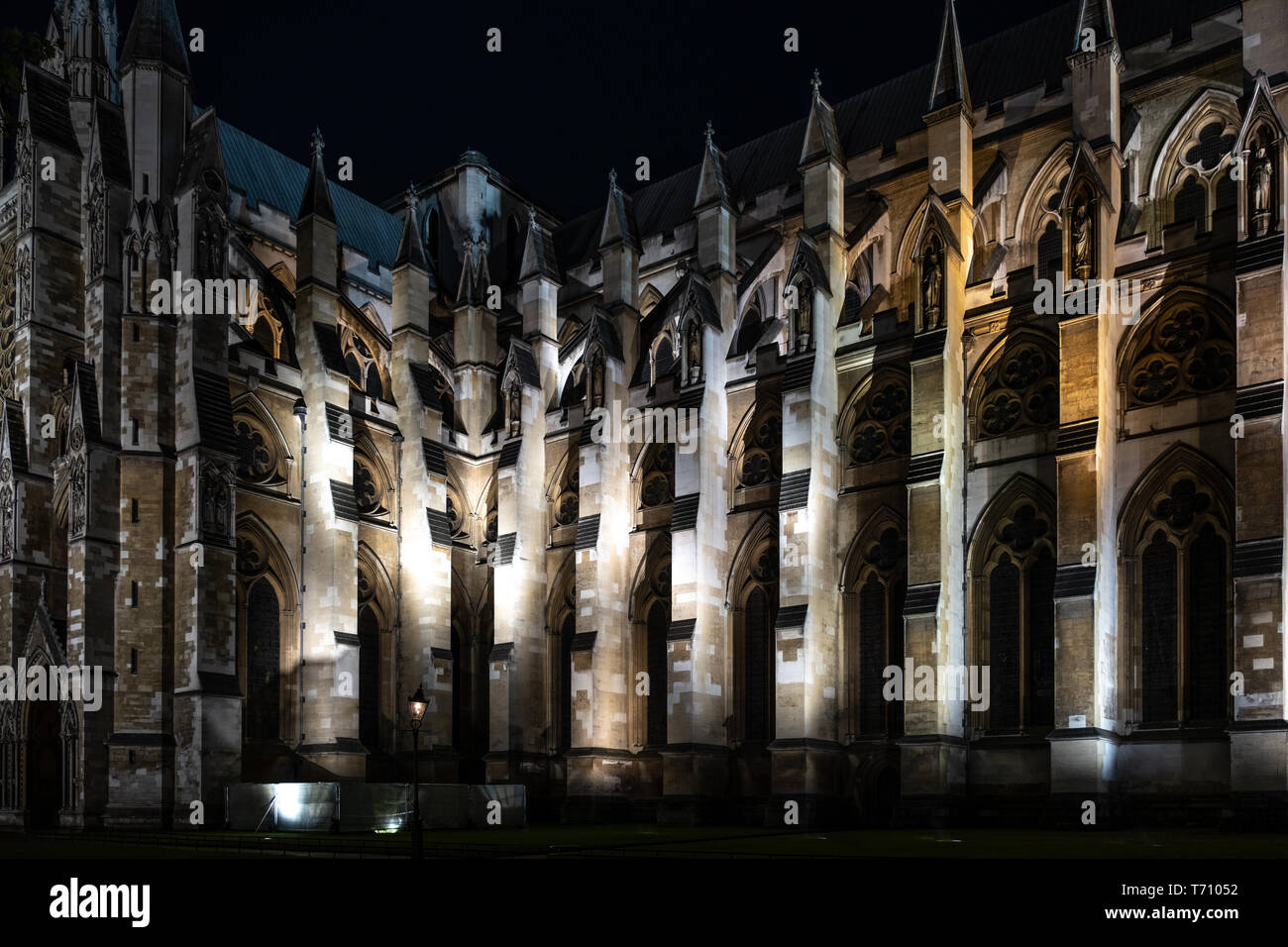 Westminster Abbey Detail, London, UK Stock Photo