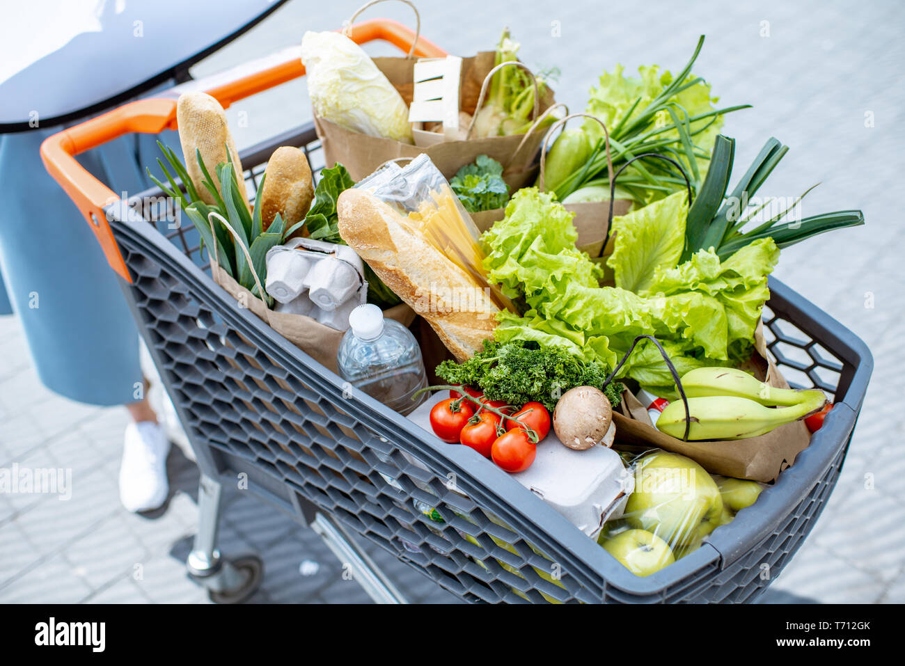 Healthy Food Shopping Basket