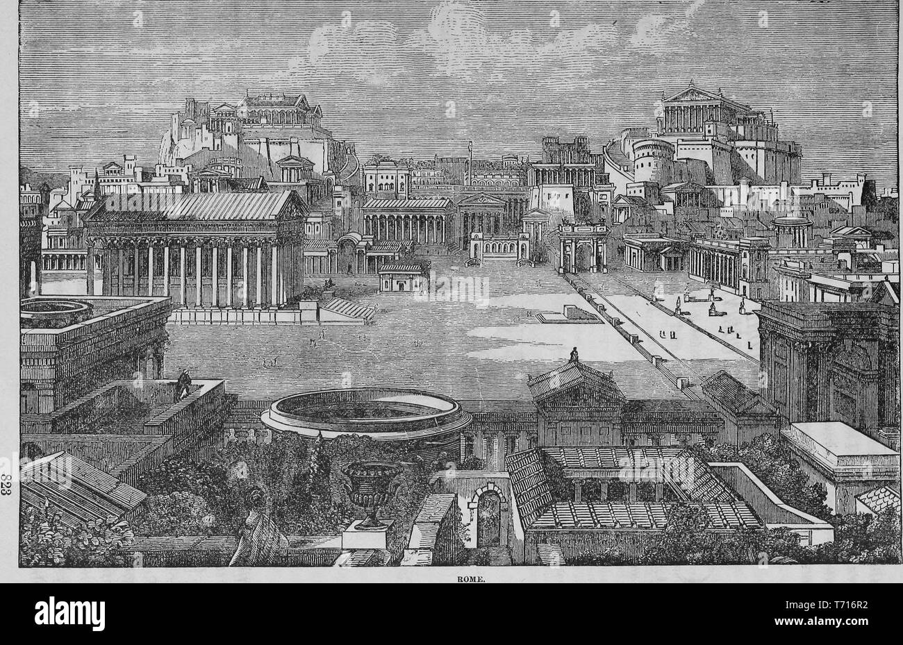 1800s rome hi-res stock photography and images - Alamy