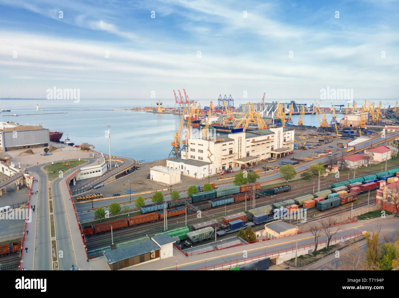 Odessa port hi-res stock photography and images - Alamy