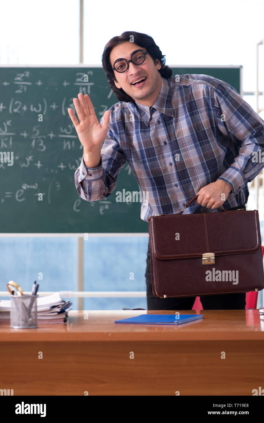 Teacher explaining a math lesson hi-res stock photography and images ...