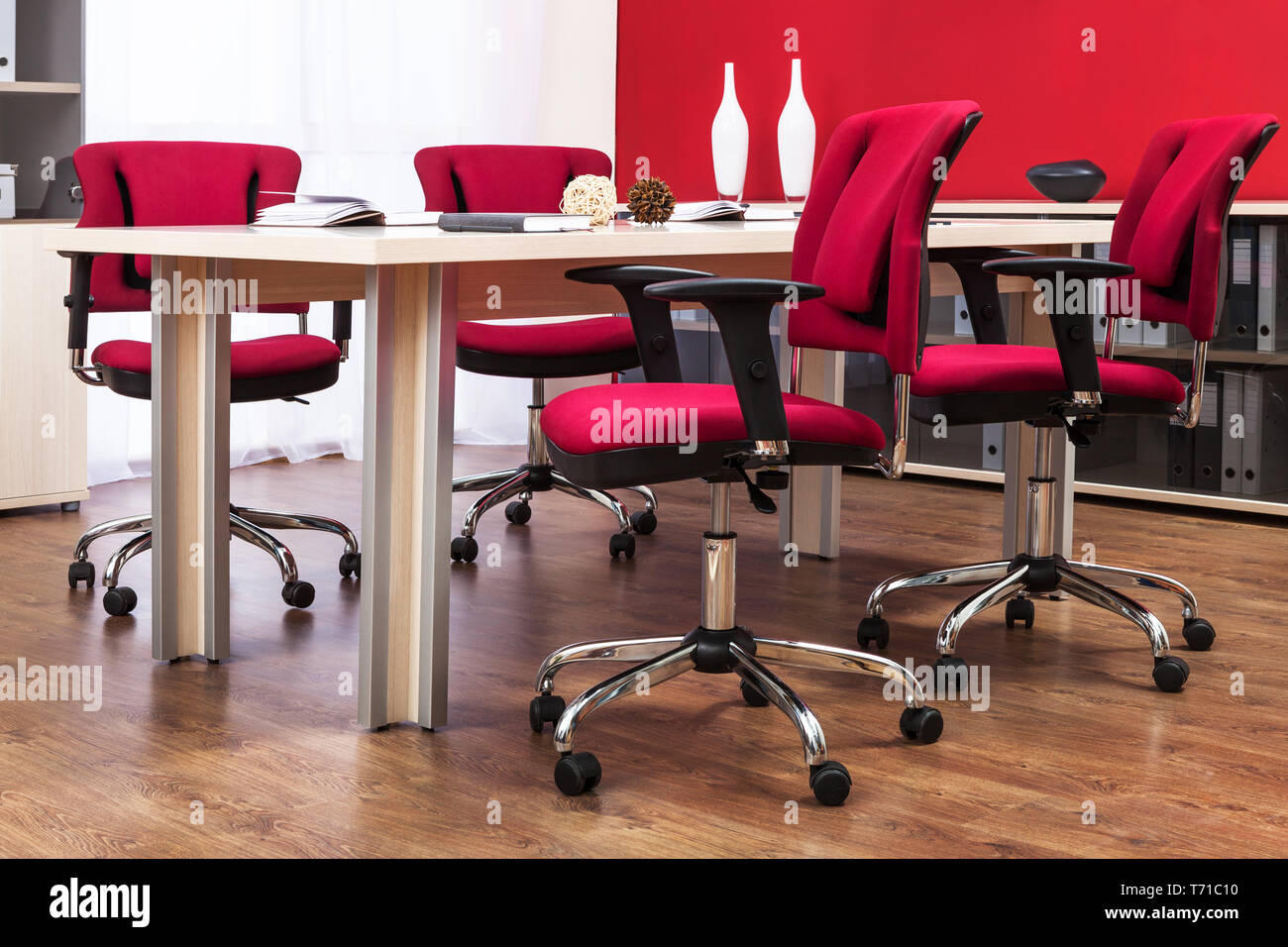 conference table in new office Stock Photo