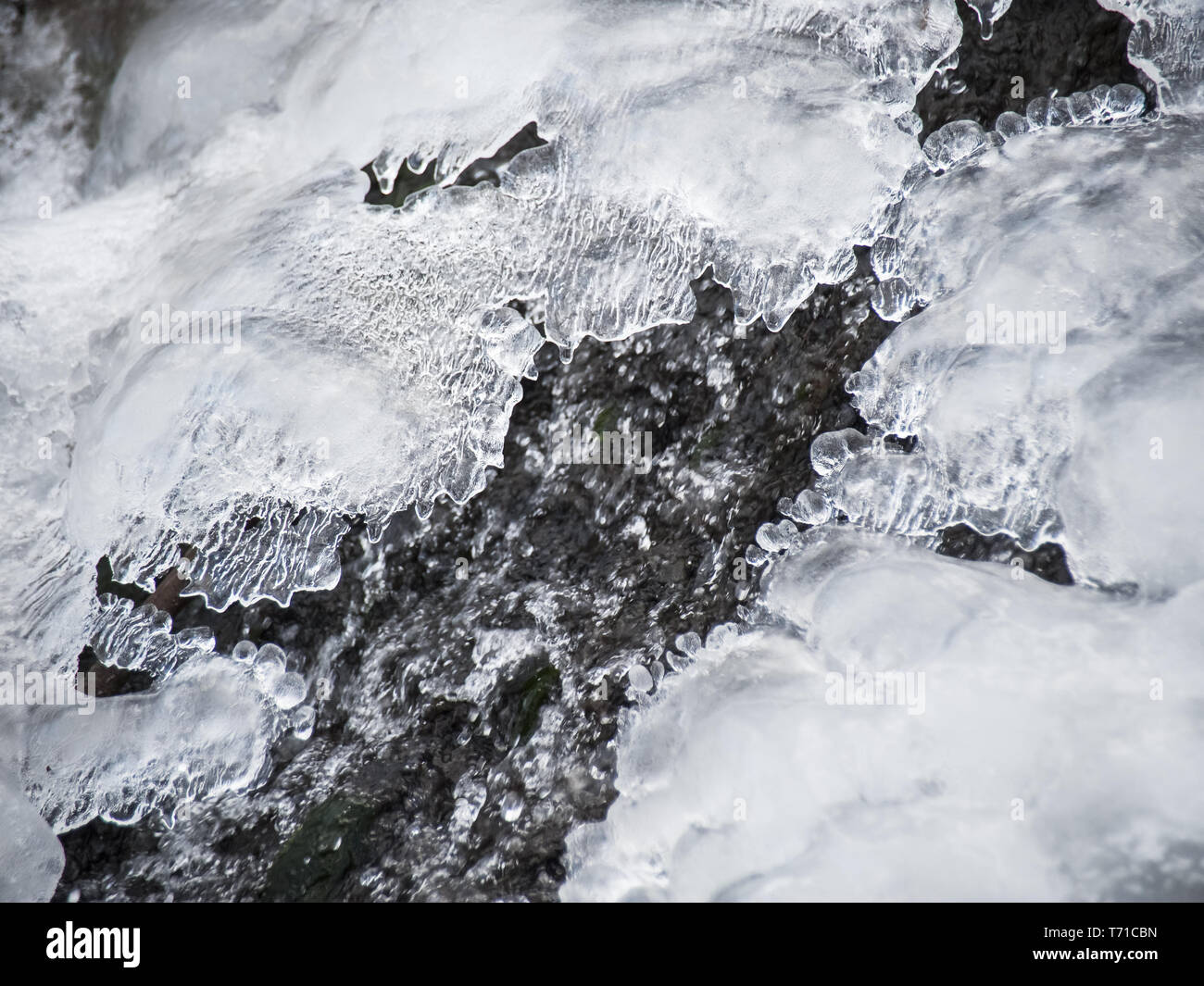 Stream and ice hi-res stock photography and images - Alamy