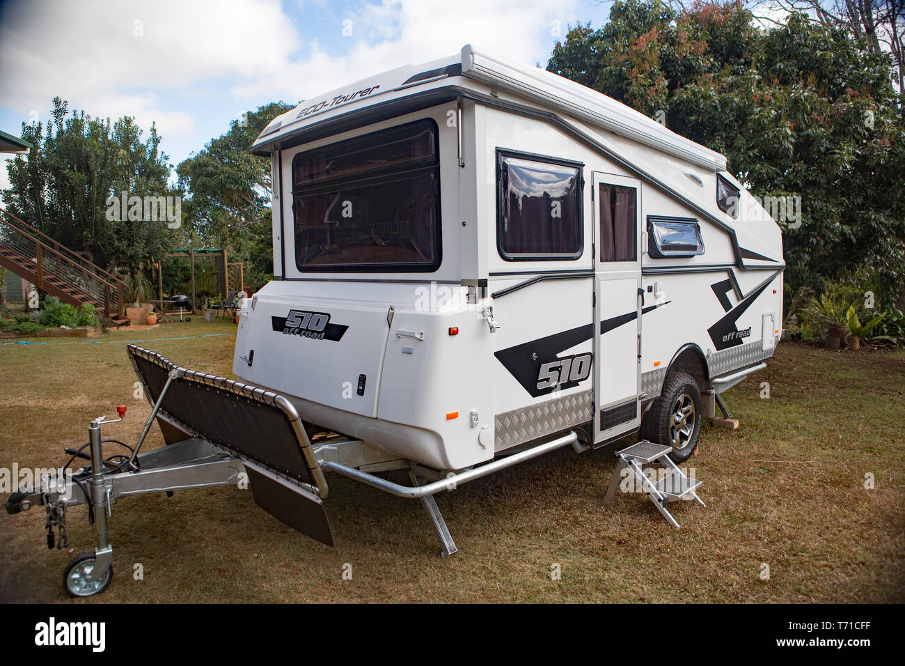 Ecotourer caravan 2018 off road 510 Stock Photo Alamy