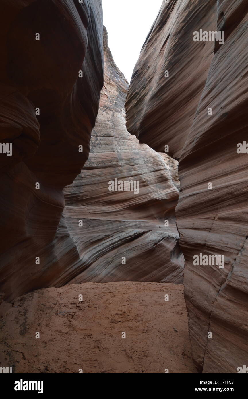 Slot canyons in Arizona - Canyon X Stock Photo