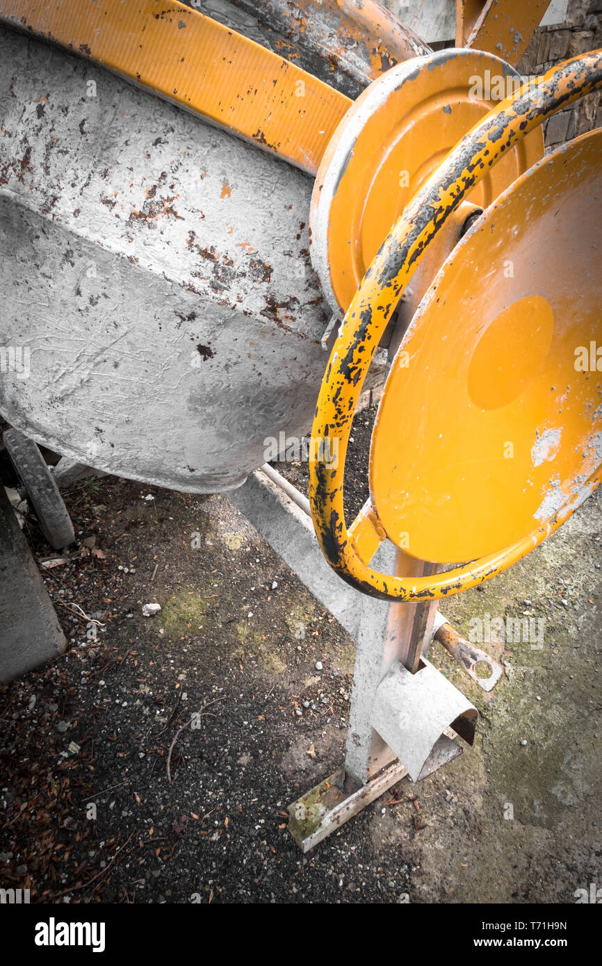 Old Cement Mixer High Resolution Stock Photography and Images Alamy