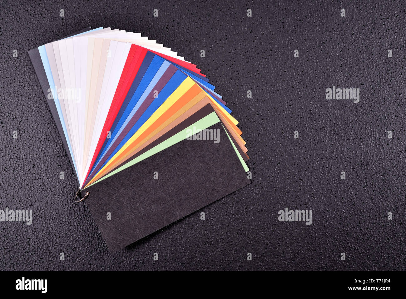 paper color patterns Stock Photo