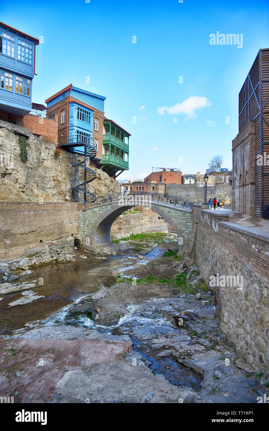 old city in Tbilisi Stock Photo