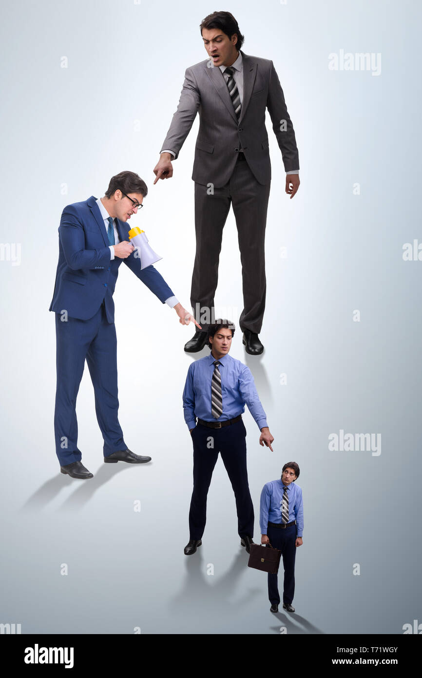 Businessmen blaming each other for failures Stock Photo - Alamy