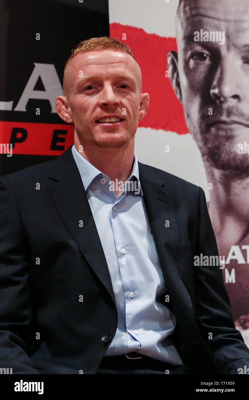 Tim Wilde during a media event ahead of Bellator MMA Birmingham PRIMUS vs WILDE. Picture date: 2nd May 2019. Picture credit should read: James Wilson Stock Photo