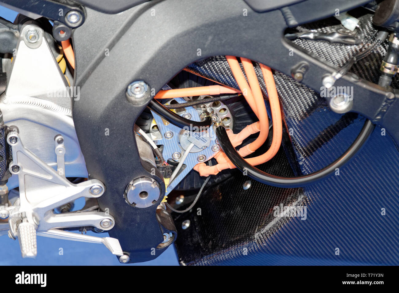 Newron Concept, electric motorcycle at the 34th International