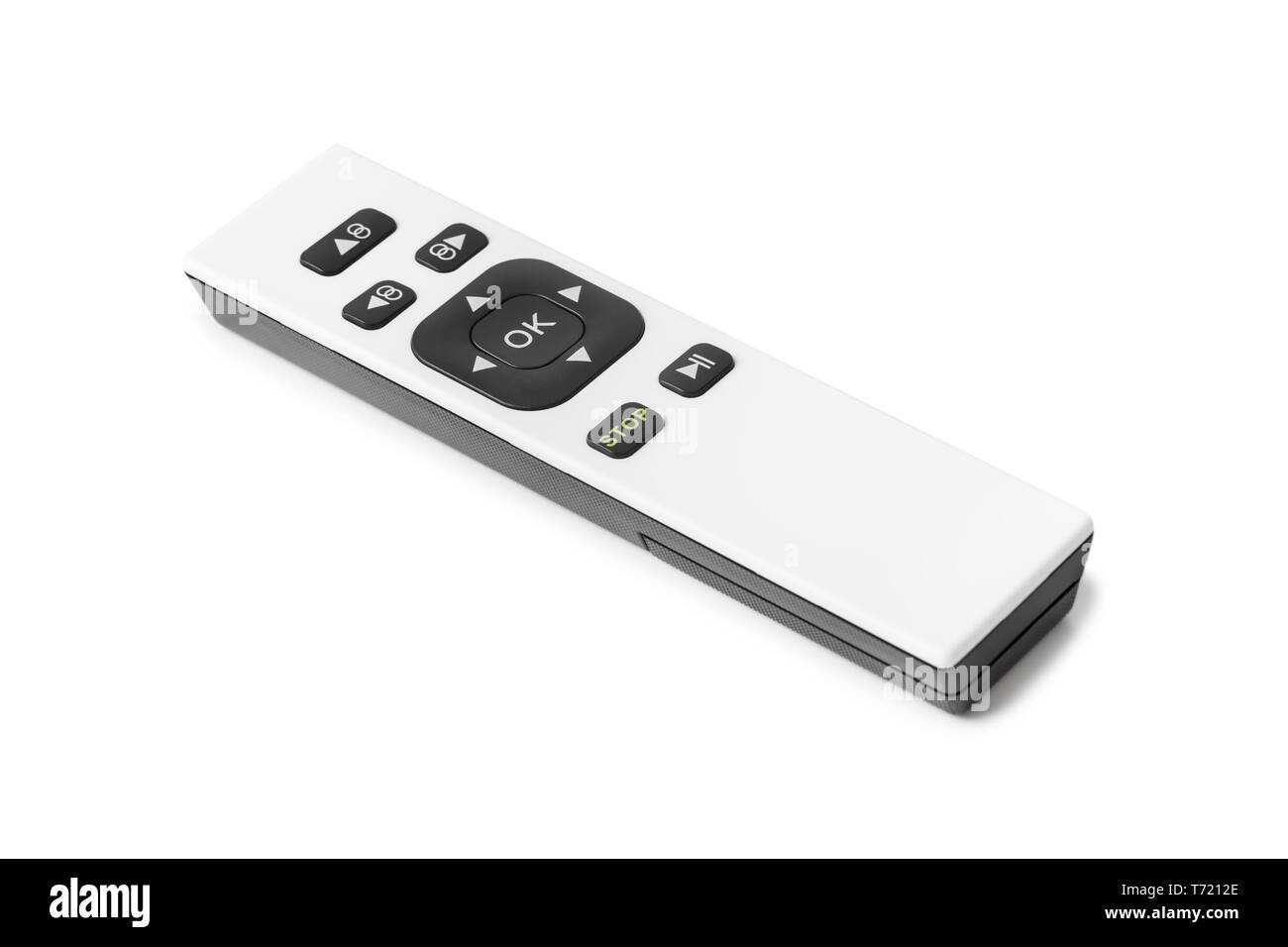 Remote control of windows cleaning robot Stock Photo