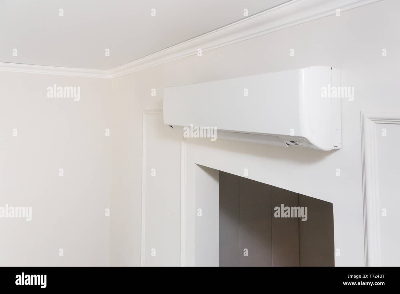 Air conditioning in a modern apartment in the bright Scandinavian style ... - Scandinavian Property With In-Unit Air Conditioning