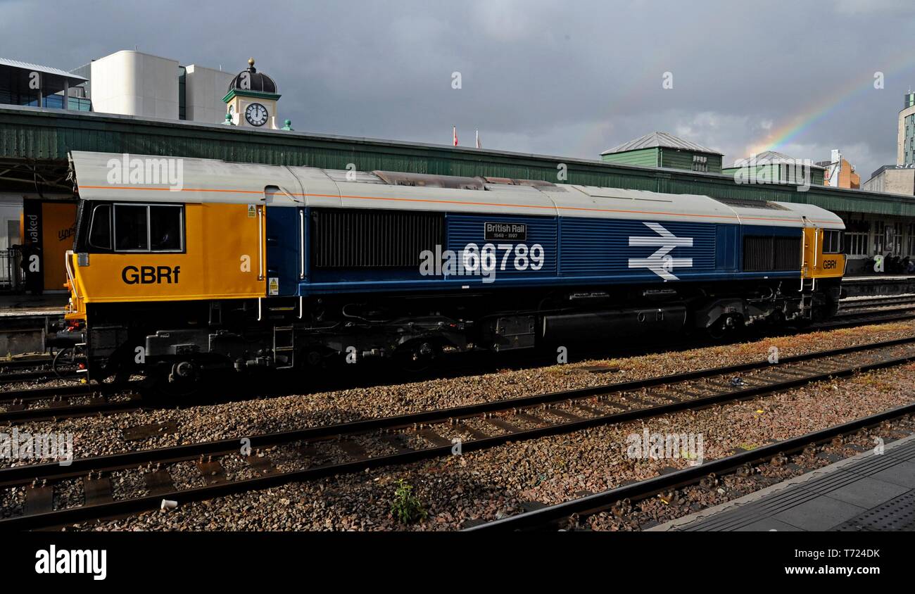 British rail class 66 hi-res stock photography and images British rail class 66 hi-res stock photography and images