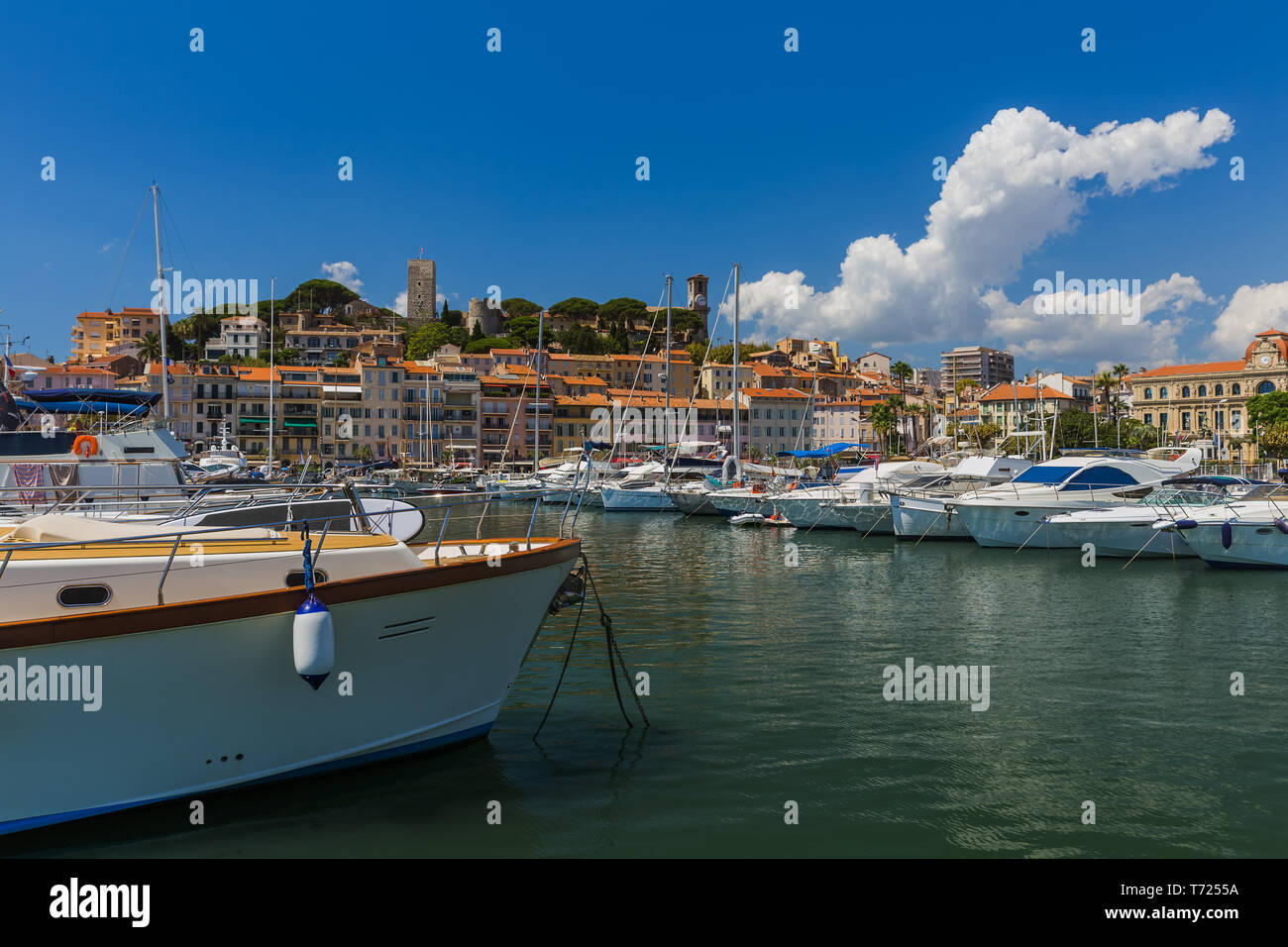 Old town in Cannes France Stock Photo Alamy