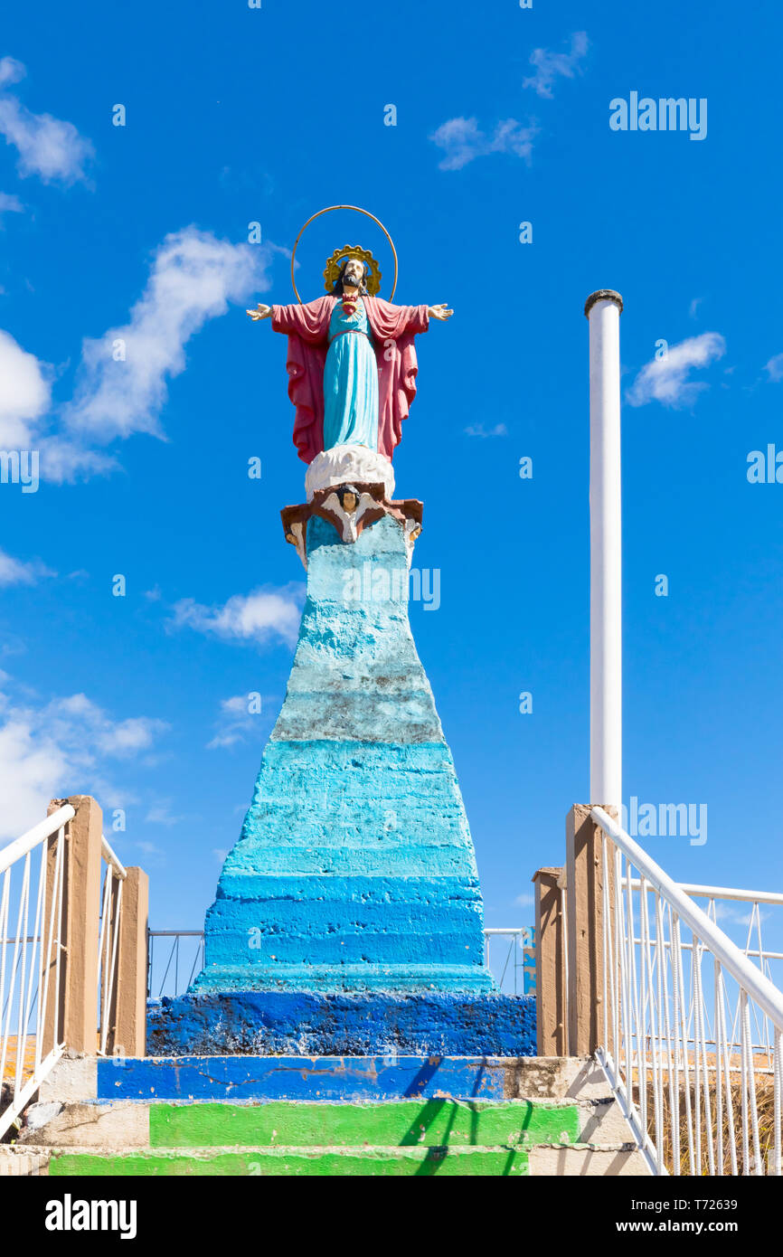 statue of Christ the Redeemer view point Stock Photo