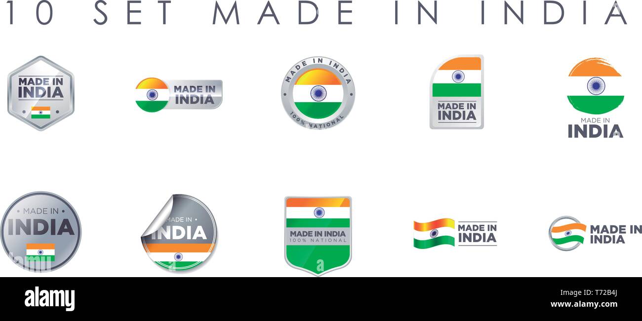 Made in india symbol quality hi res stock photography and images Alamy