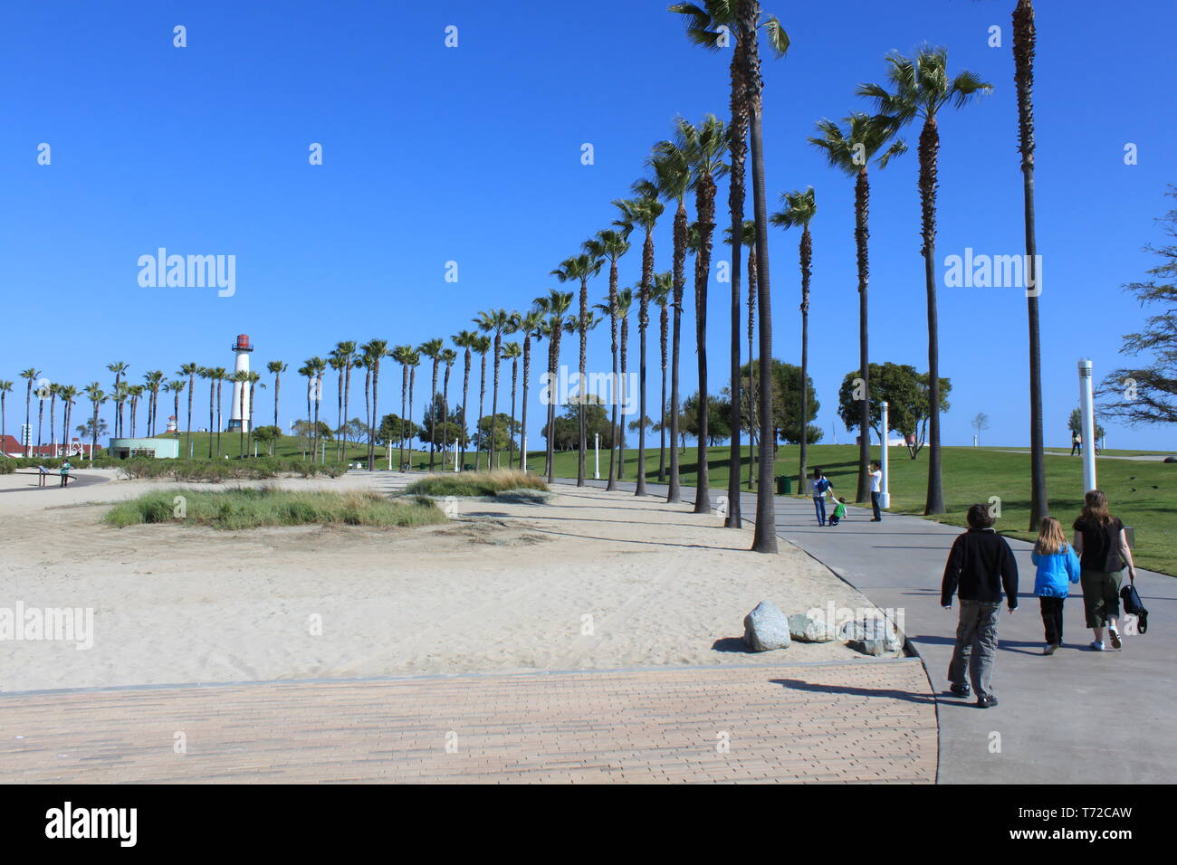 Long Beach Aquatic Park, California Stock Photo