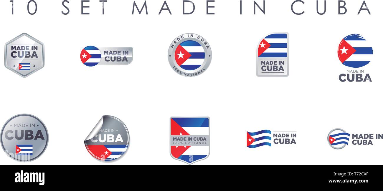 MADE IN CUBA Stock Vector Image & Art - Alamy
