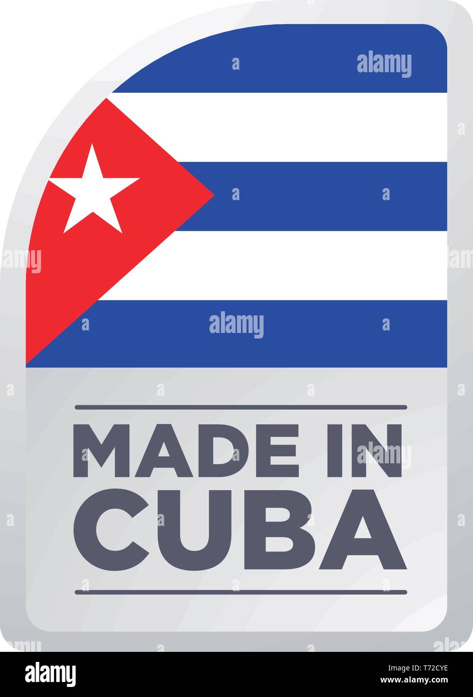 Cuba sign logo hi-res stock photography and images - Alamy