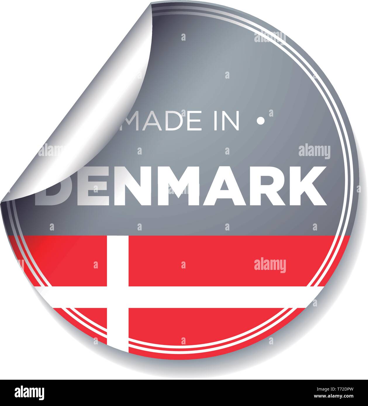 MADE IN DENMARK Stock Vector Image & Art Alamy