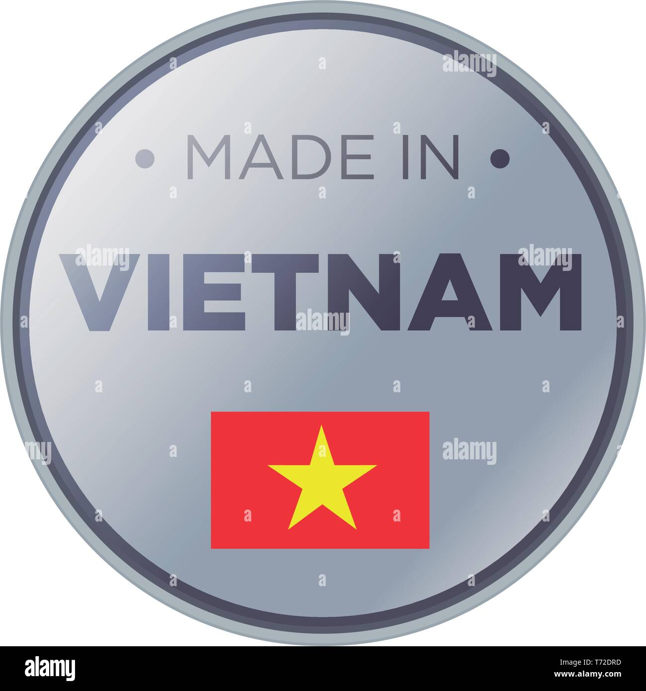 Made In Vietnam Label Stock Photos & Made In Vietnam Label Stock Images