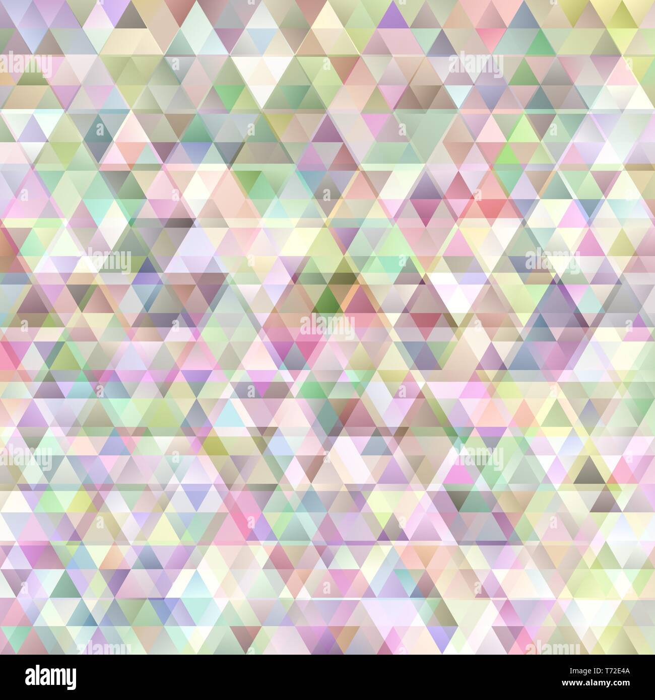 Retro geometrical gradient triangle pattern background design Stock Vector