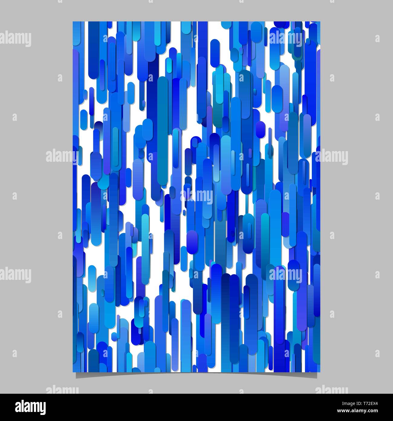 Blue modern gradient vertical stripe pattern flyer background design ...