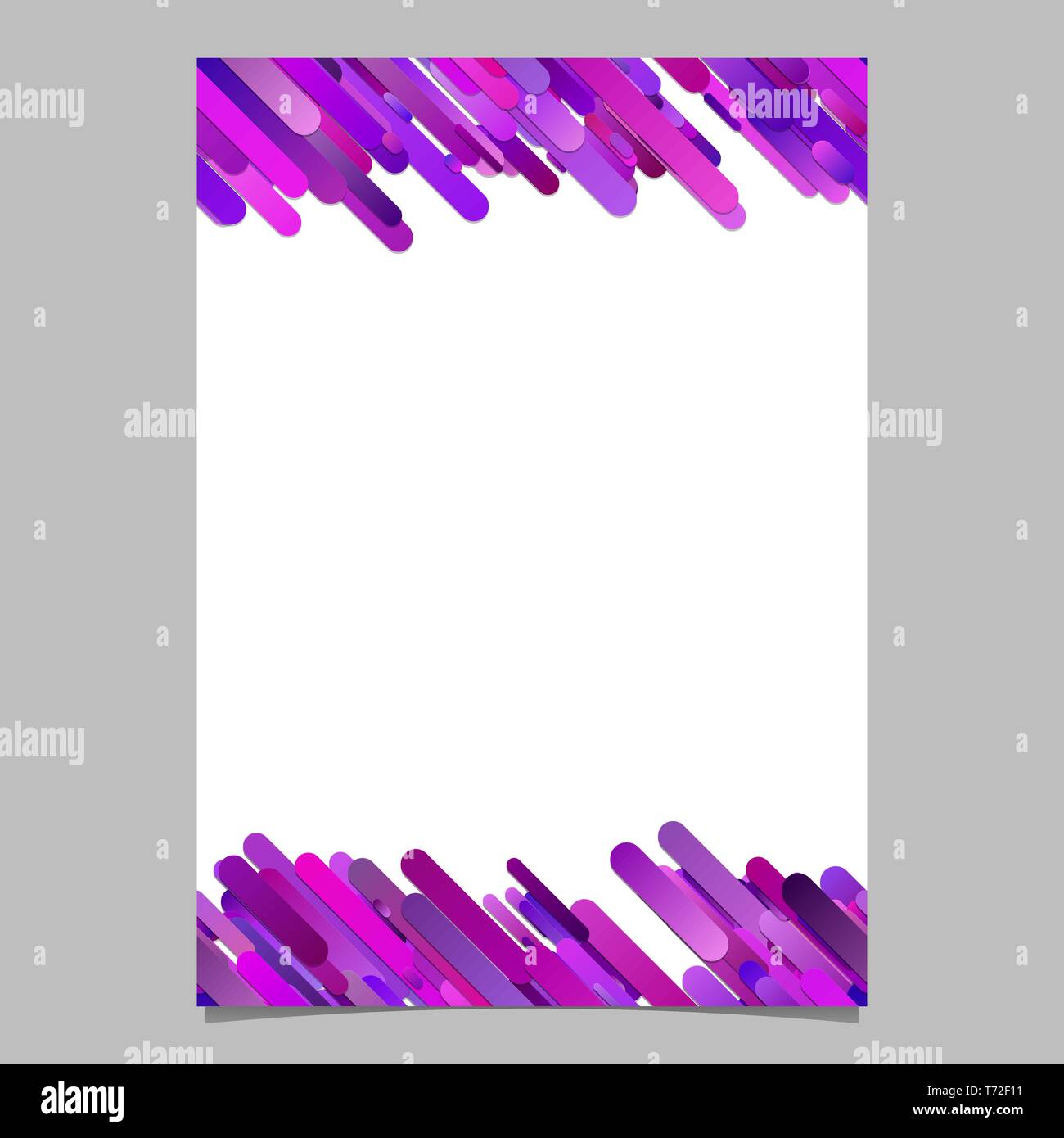 Abstract modern diagonal gradient stripe pattern card background template Stock Vector