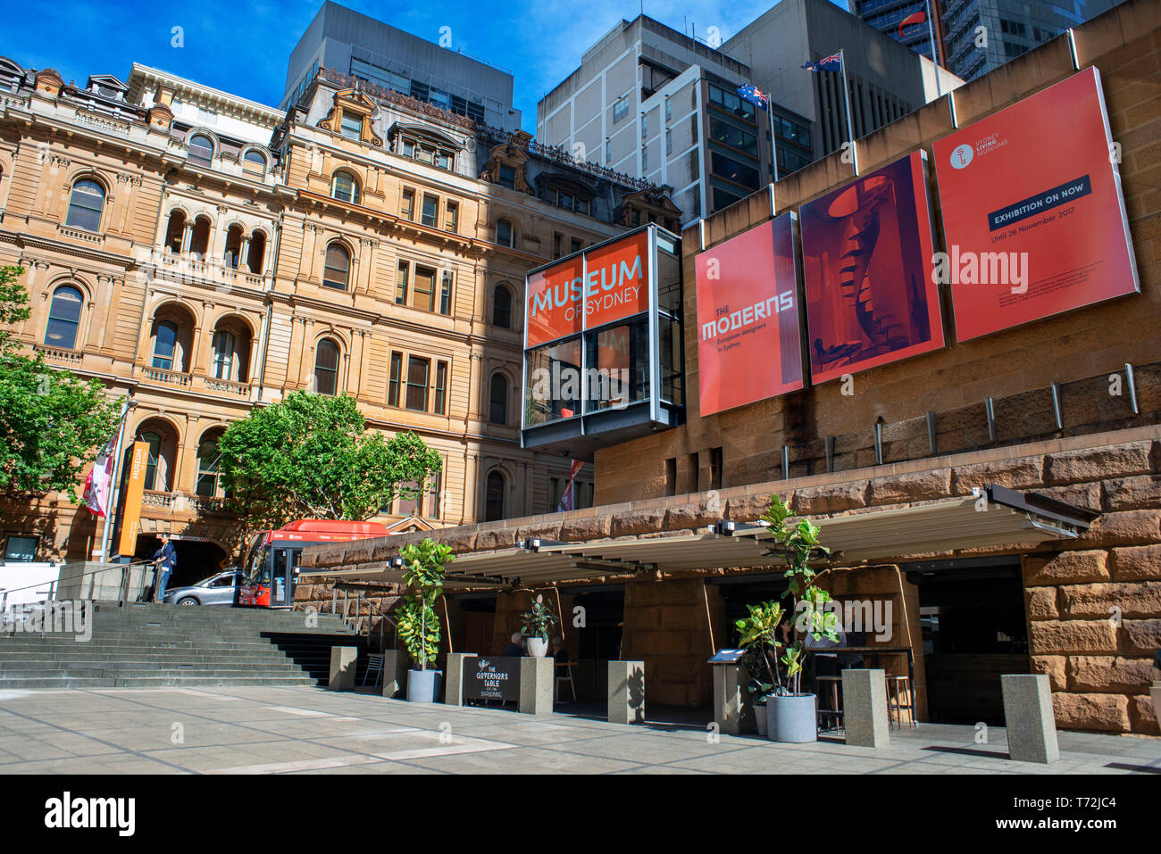 Museum of Sydney. City museum in Sydney, New South Wales, Australia Stock Photo