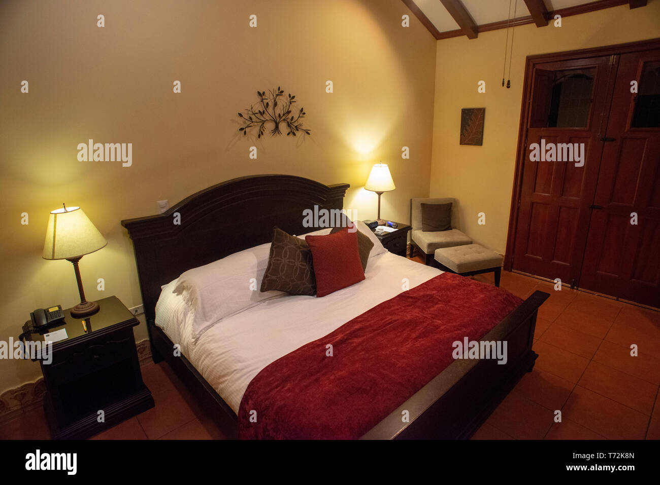 Bed And Room The Hotel Colonial In The Spanish Colonial City
