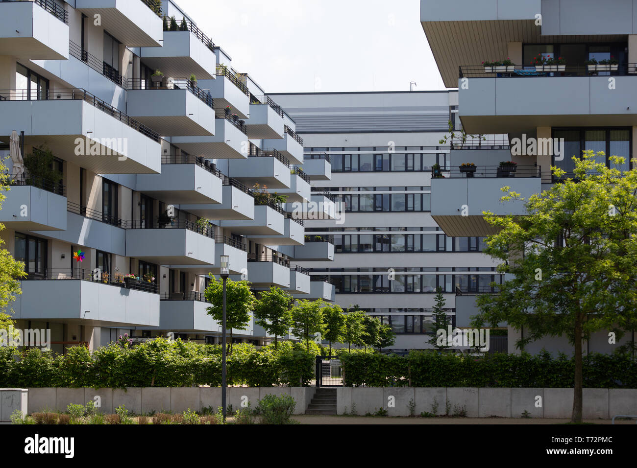 Residential real estate, Essen, Germany, Gruene Mitte Stock Photo Alamy