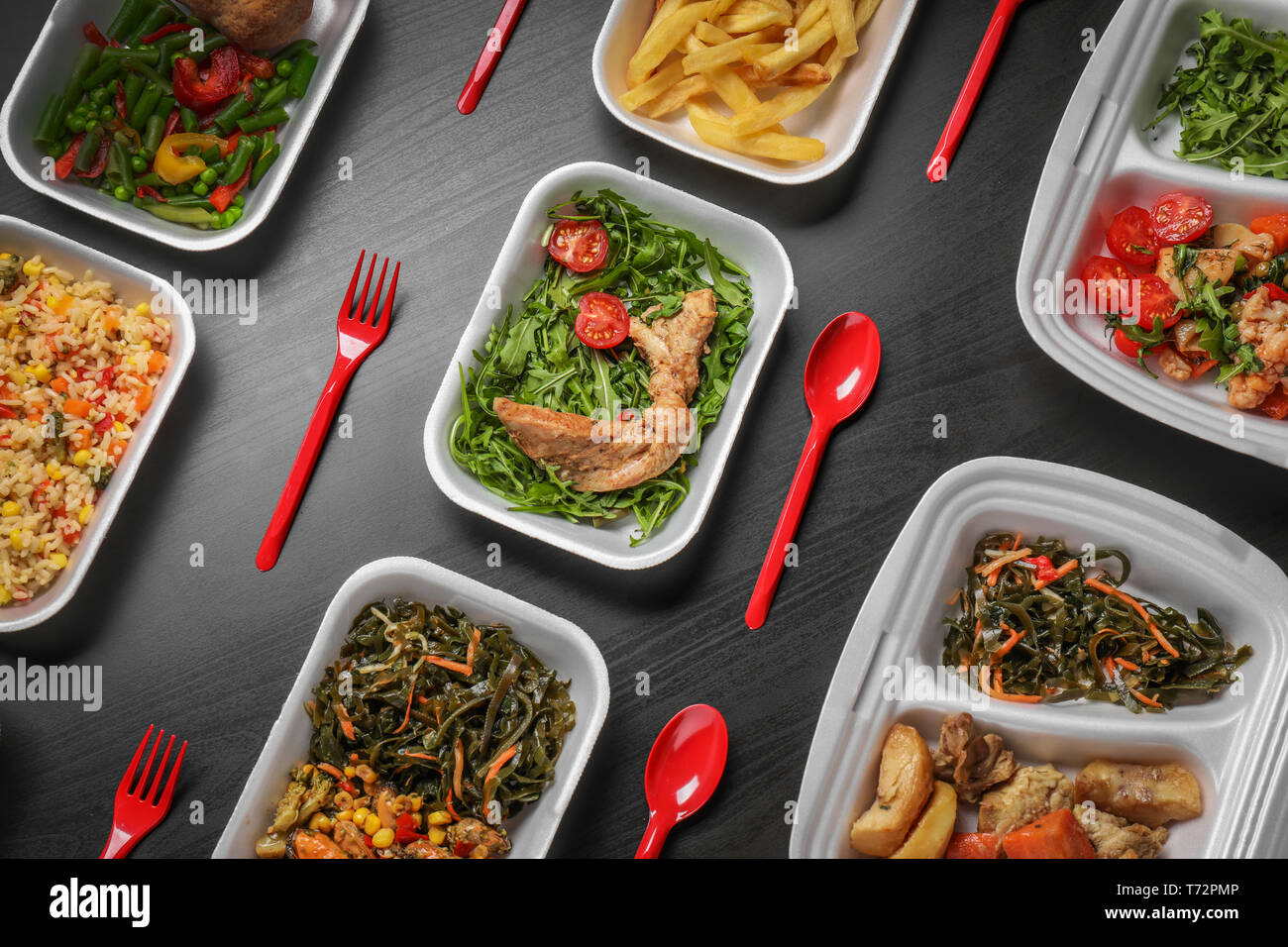Fast food containers plastic hi-res stock photography and images - Alamy