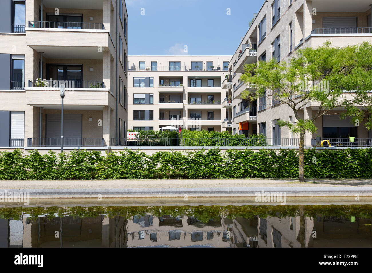 Residential real estate, Essen, Germany, Gruene Mitte Stock Photo Alamy