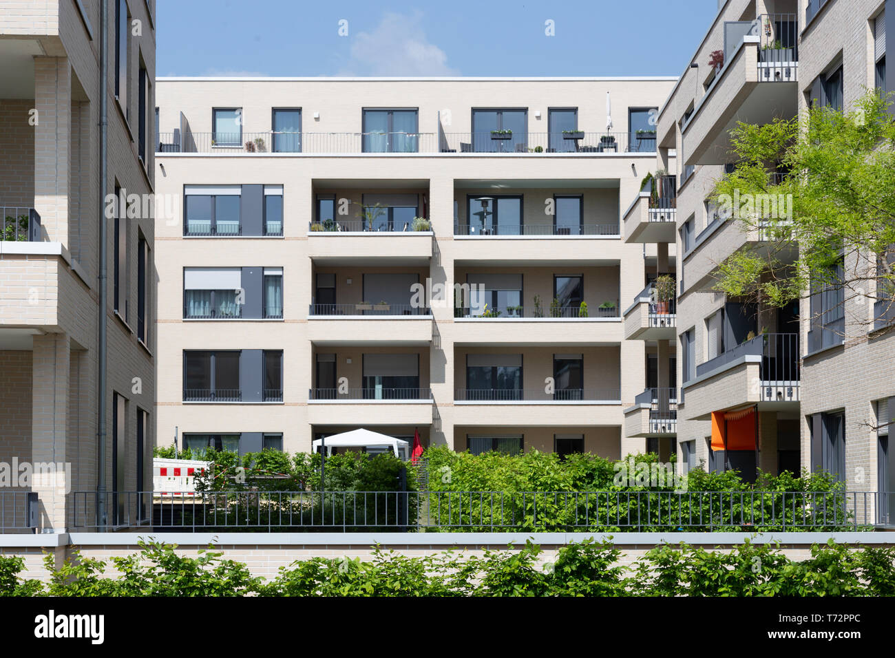 Residential real estate, Essen, Germany, Gruene Mitte Stock Photo Alamy