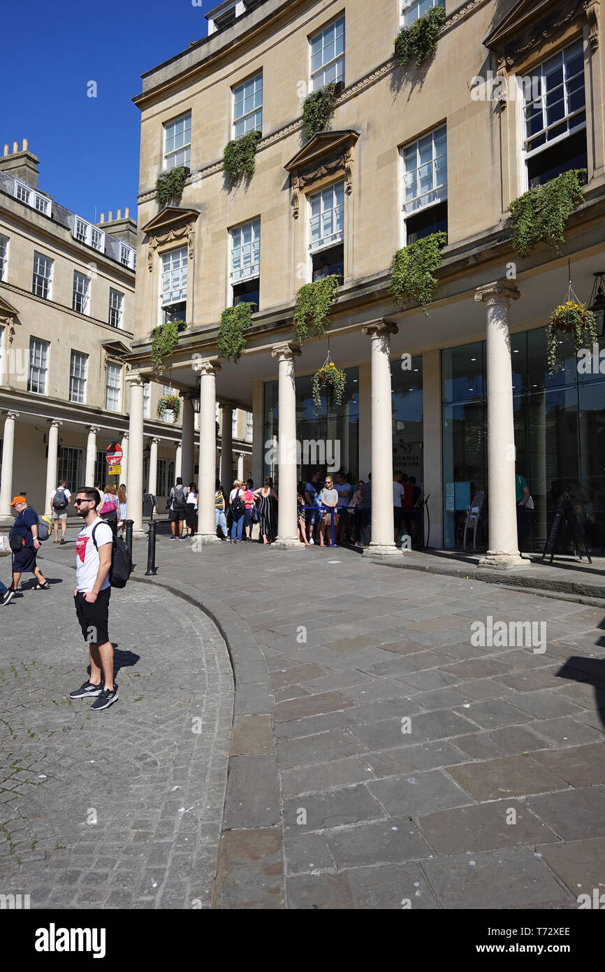 Thermae Bath Spa in Bath St Bath Stock Photo - Alamy